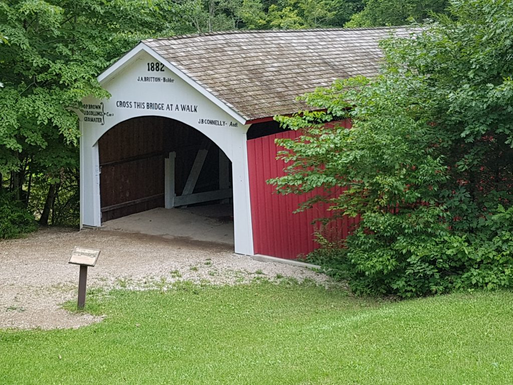 Narrows Covered Bridge at Turkey Run State Park