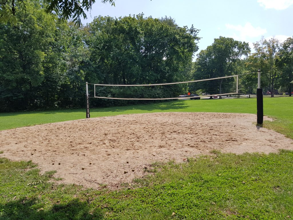 Sand Volleyball Court at Turkey Run State Park