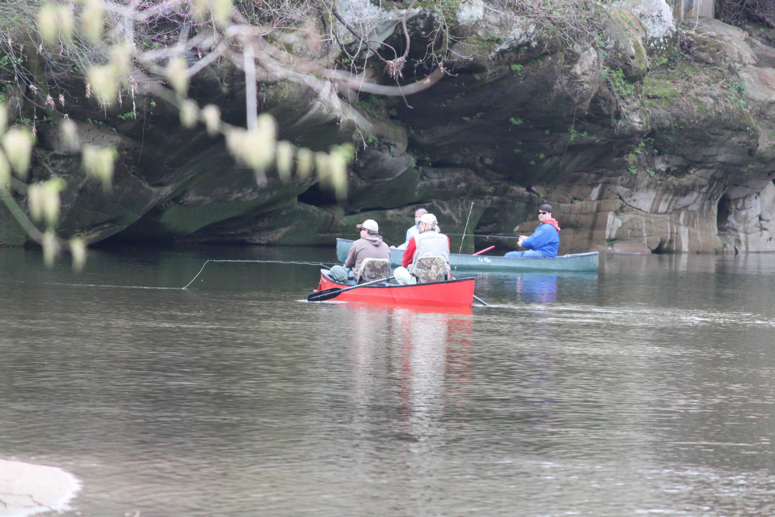 fishing on Sugar Creek