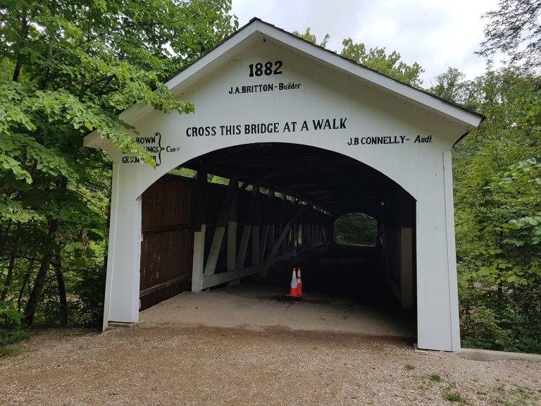 Narrows Covered Bridge at Turkey Run State Park